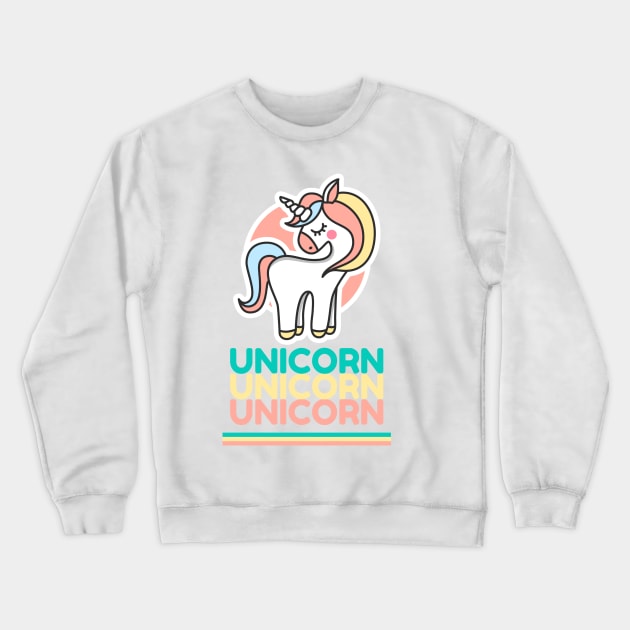 Just another Cute UNICORN Crewneck Sweatshirt by Naumovski